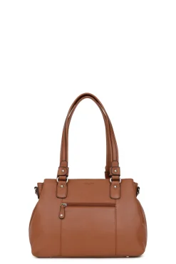 Sac porté épaule 2 anses - Cuir