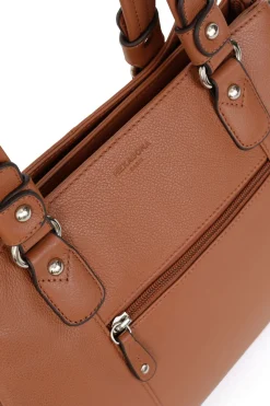 Sac porté épaule 2 anses - Cuir