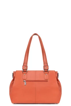 Sac porté épaule 2 anses - Cuir