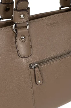 Sac porté épaule 2 anses - Cuir
