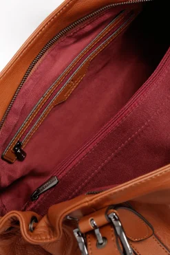 Sac porté épaule 2 anses - Cuir