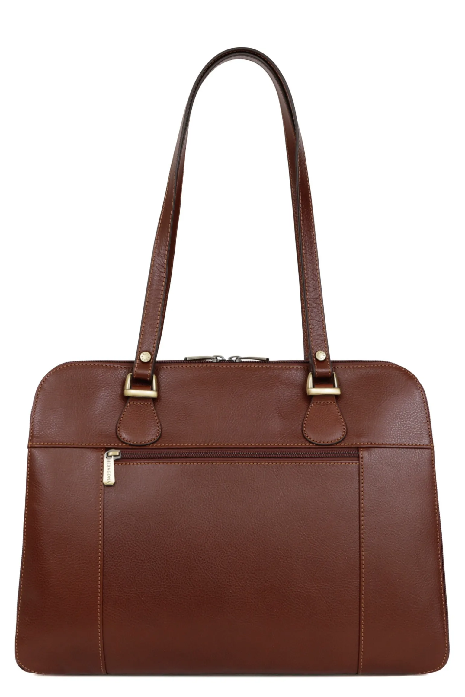 Sac porté épaule 2 anses - Tablette & A4 - Cuir