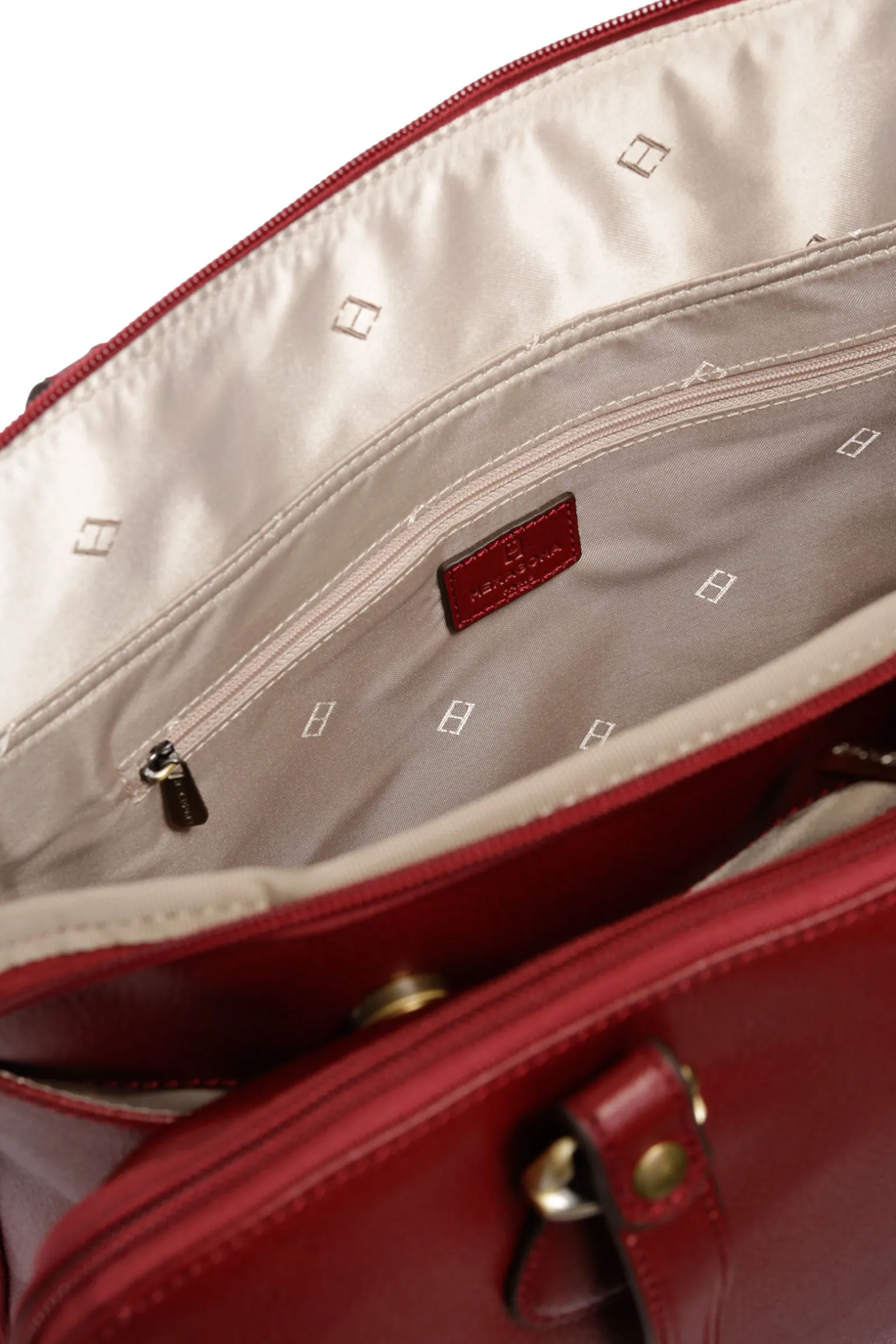 Sac porté épaule 2 anses - Tablette & A4 - Cuir