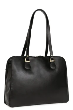 Sac porté épaule 2 anses - Tablette & A4 - Cuir