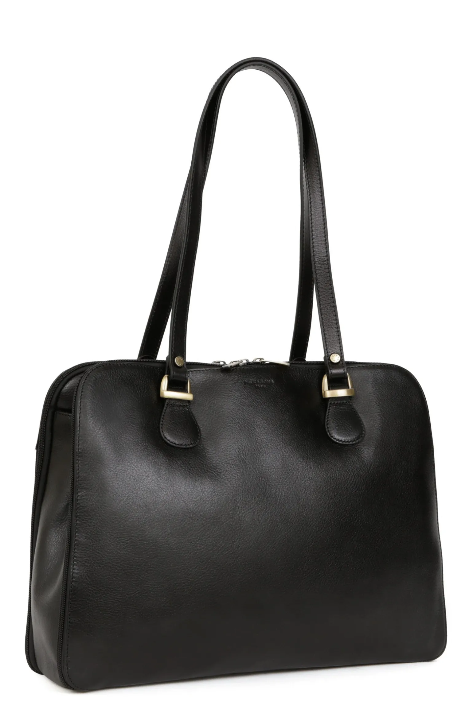 Sac porté épaule 2 anses - Tablette & A4 - Cuir