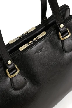 Sac porté épaule 2 anses - Tablette & A4 - Cuir