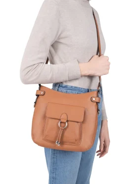 Sac porté travers - Cuir