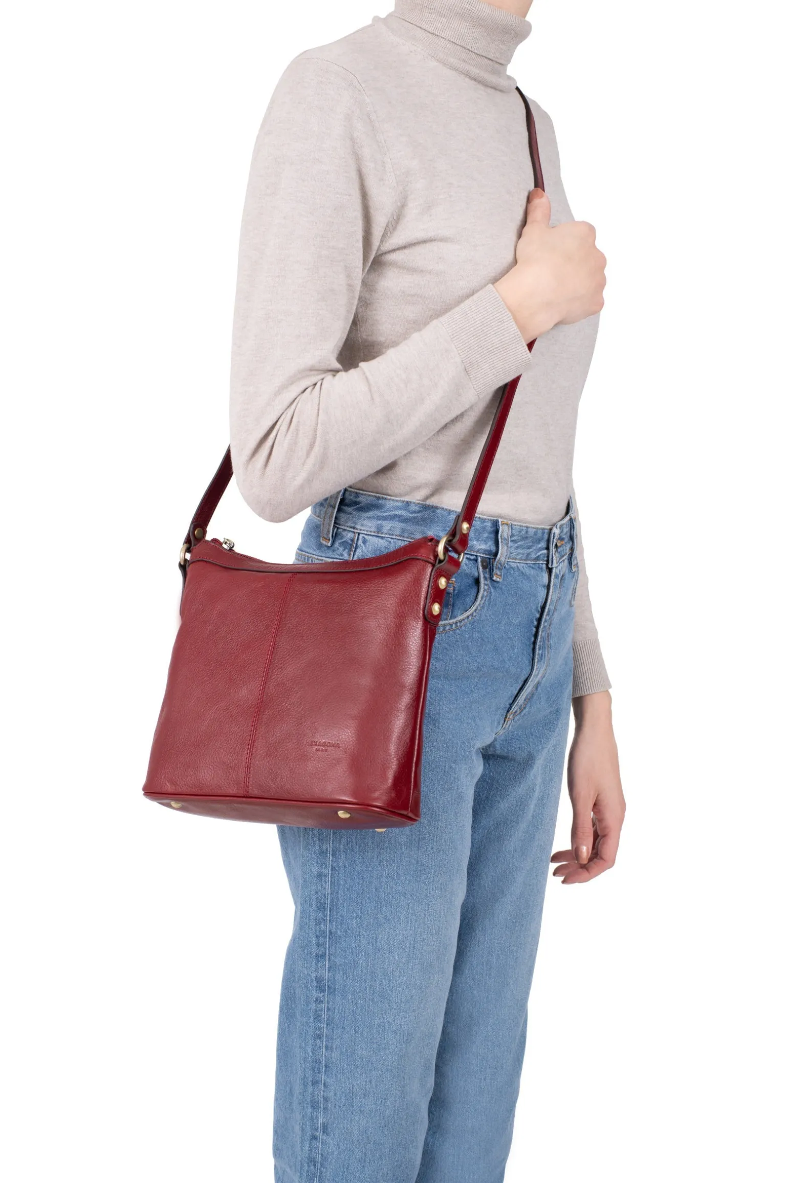 Sac porté travers - Cuir