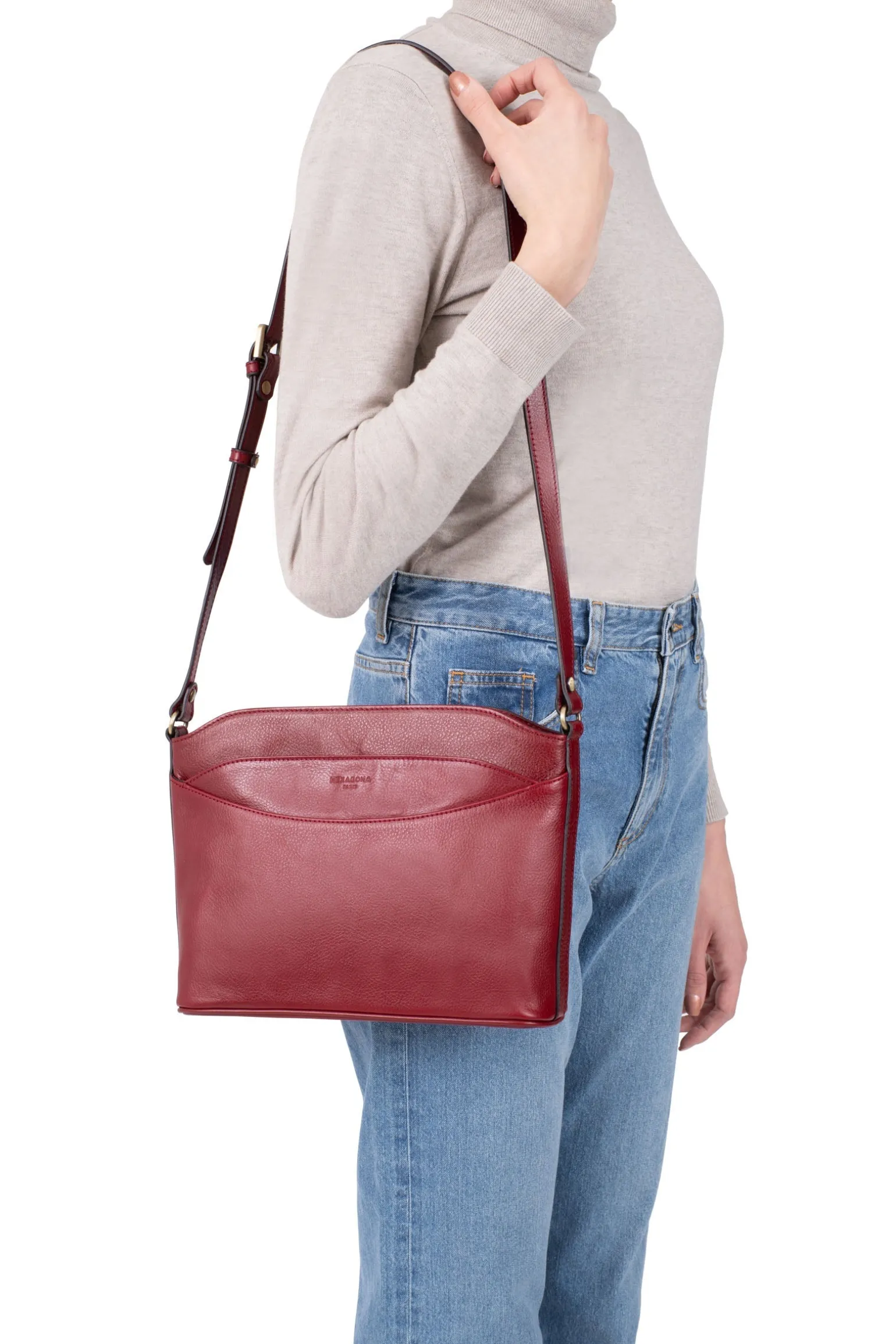 Sac porté travers - Cuir