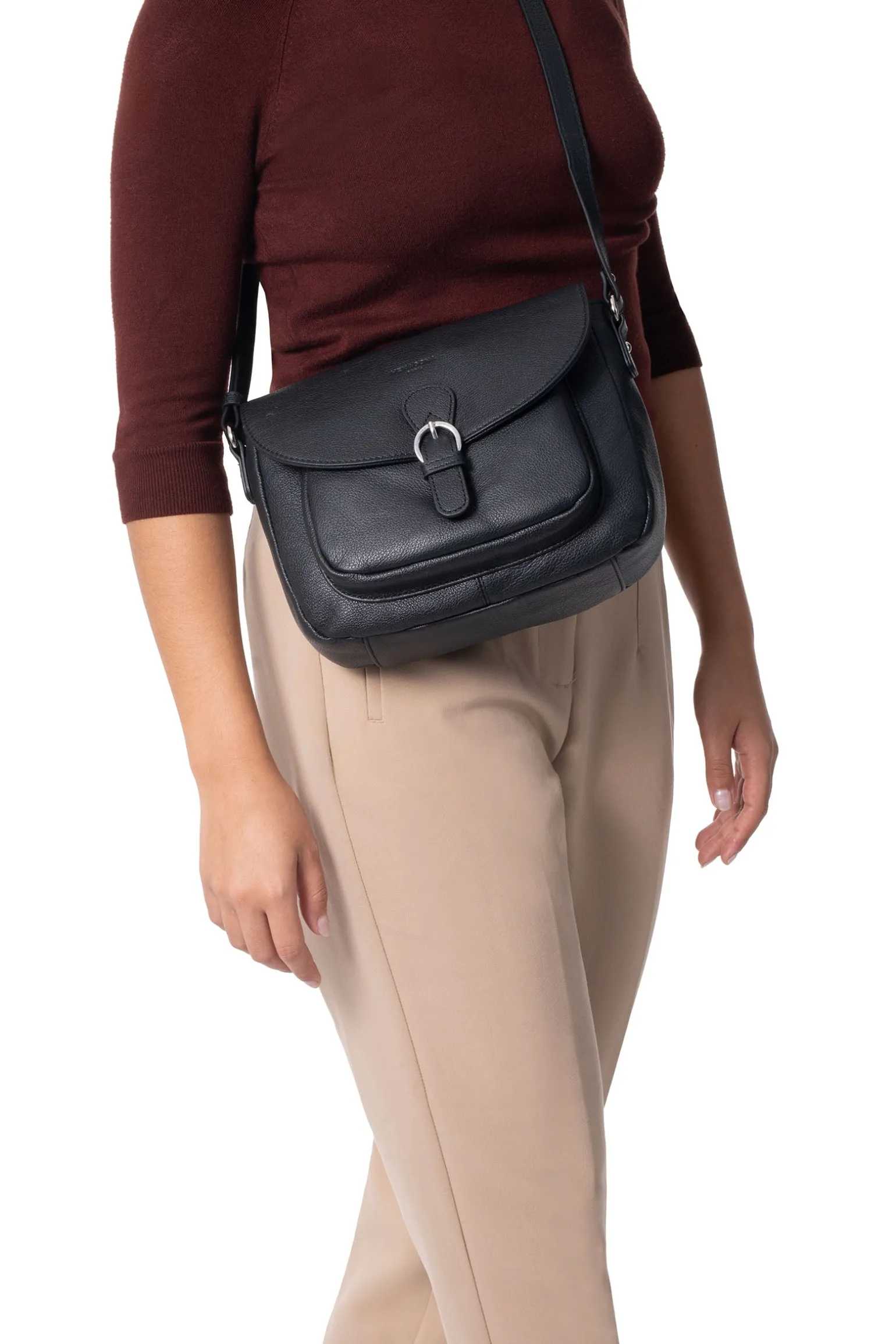 Sac porté travers - Cuir