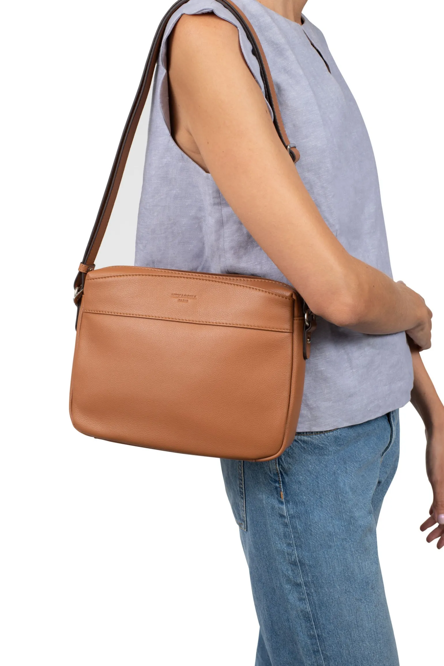 Sac porté travers - Cuir