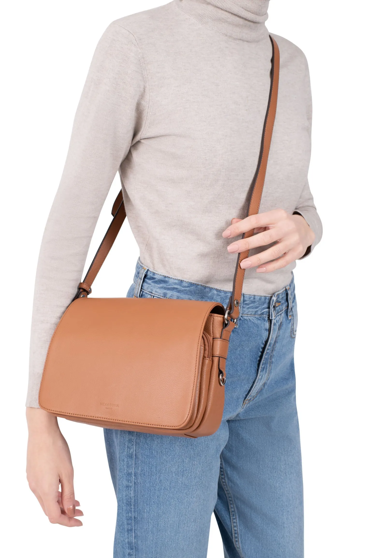 Sac porté travers - Cuir