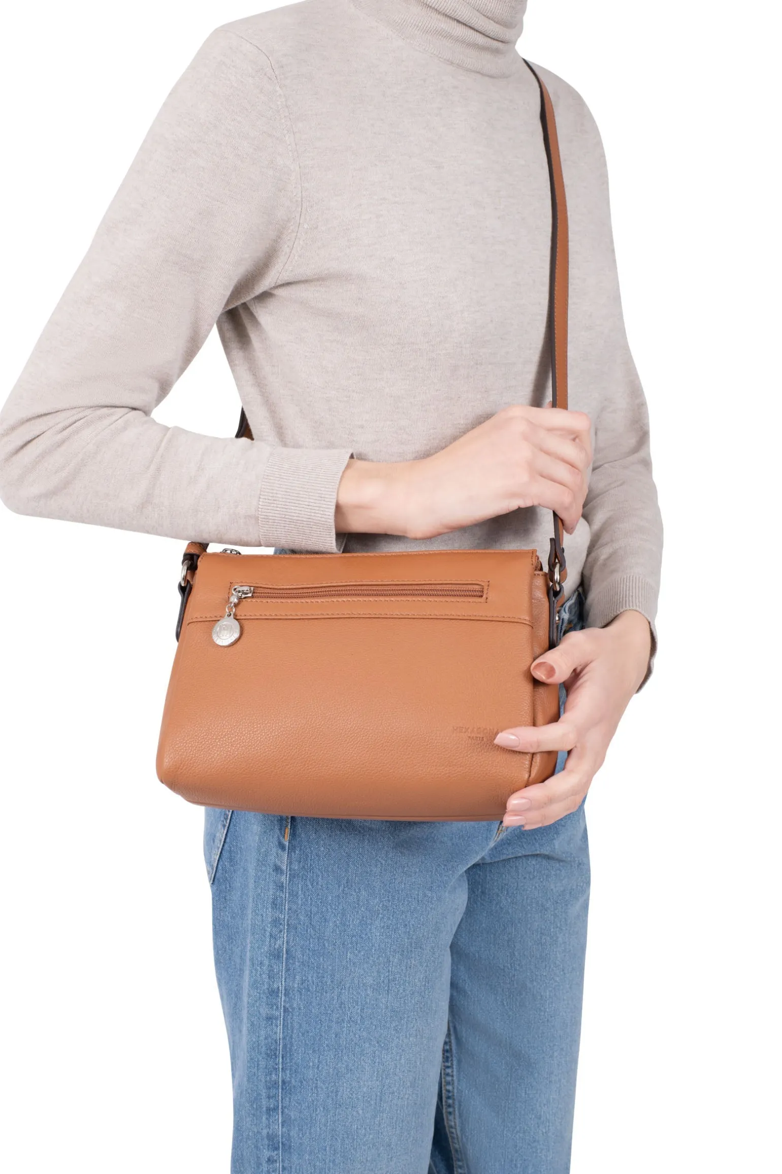 Sac porté travers - Cuir