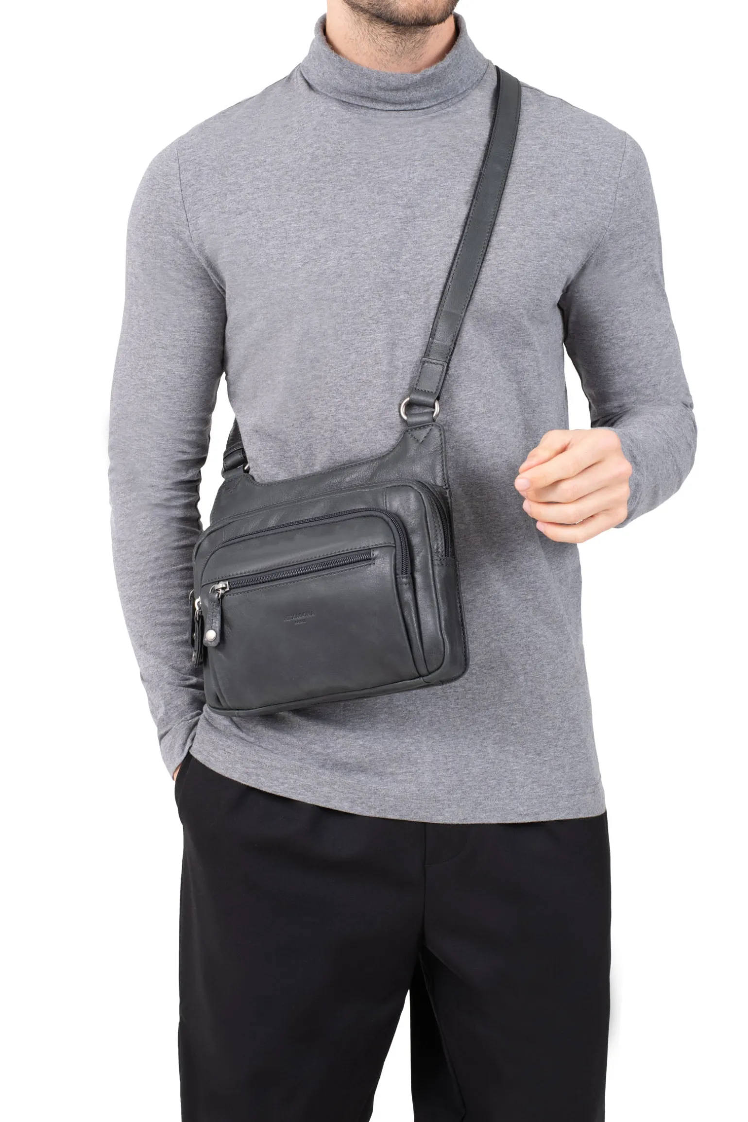 Sac reporter - Cuir