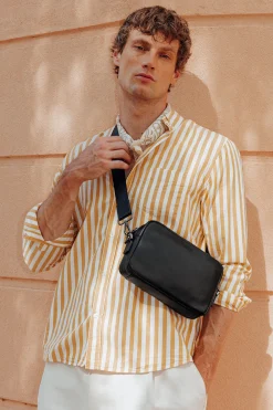Sac reporter - Cuir