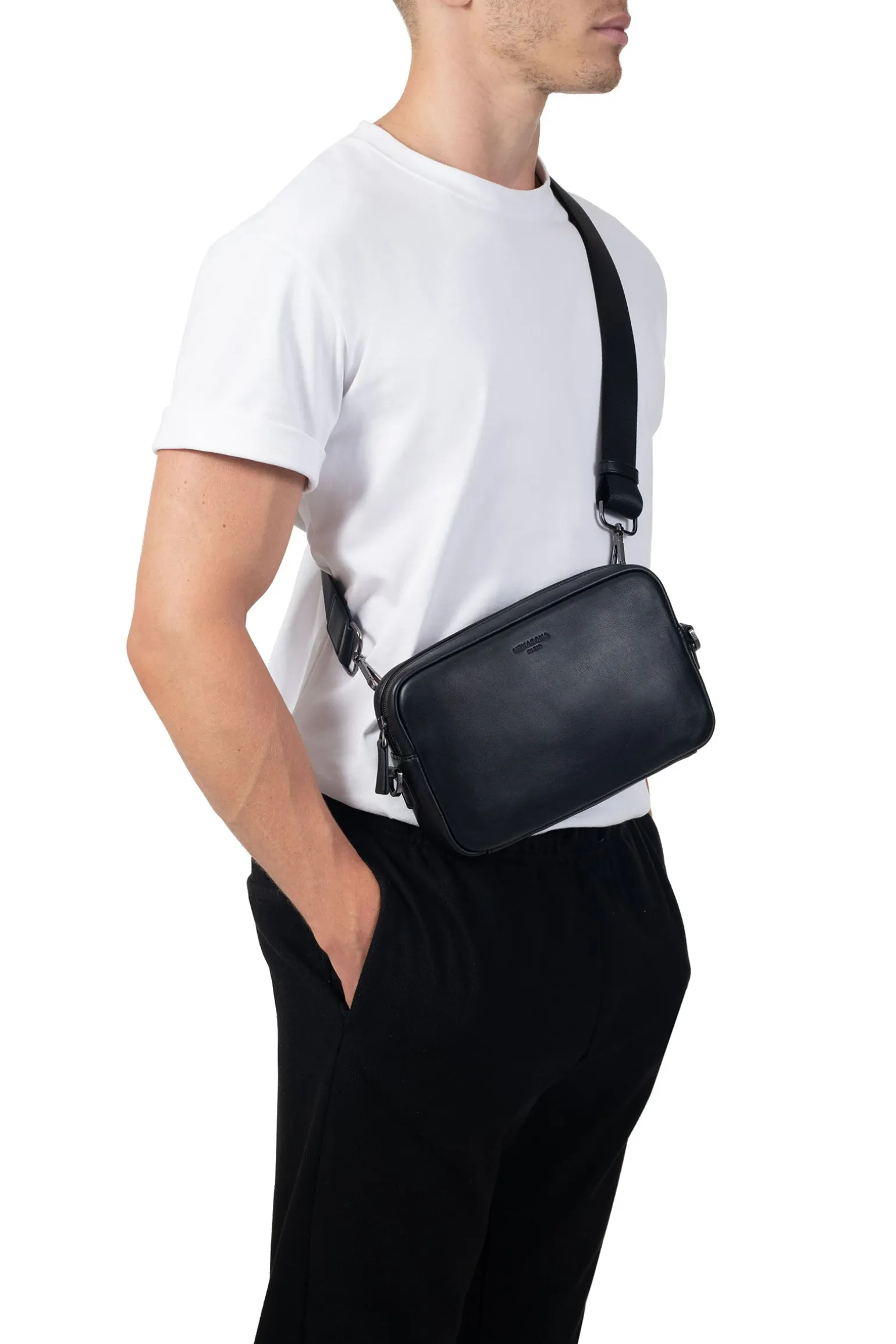 Sac reporter - Cuir