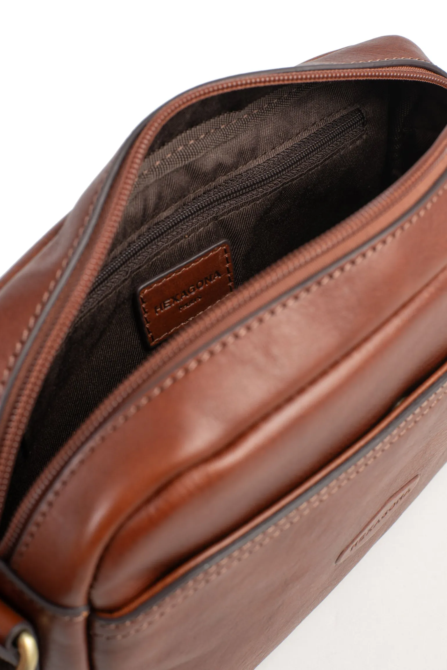 Sac reporter - Cuir