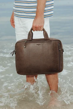 Sac transformable - 13" & A4 - Cuir