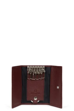 Étui porte-clés - 2 volets - Cuir