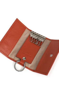 Étui porte-clés - 2 volets - Cuir