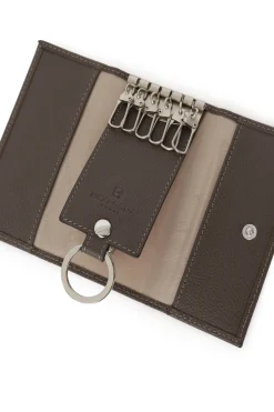 Étui porte-clés - 2 volets - Cuir