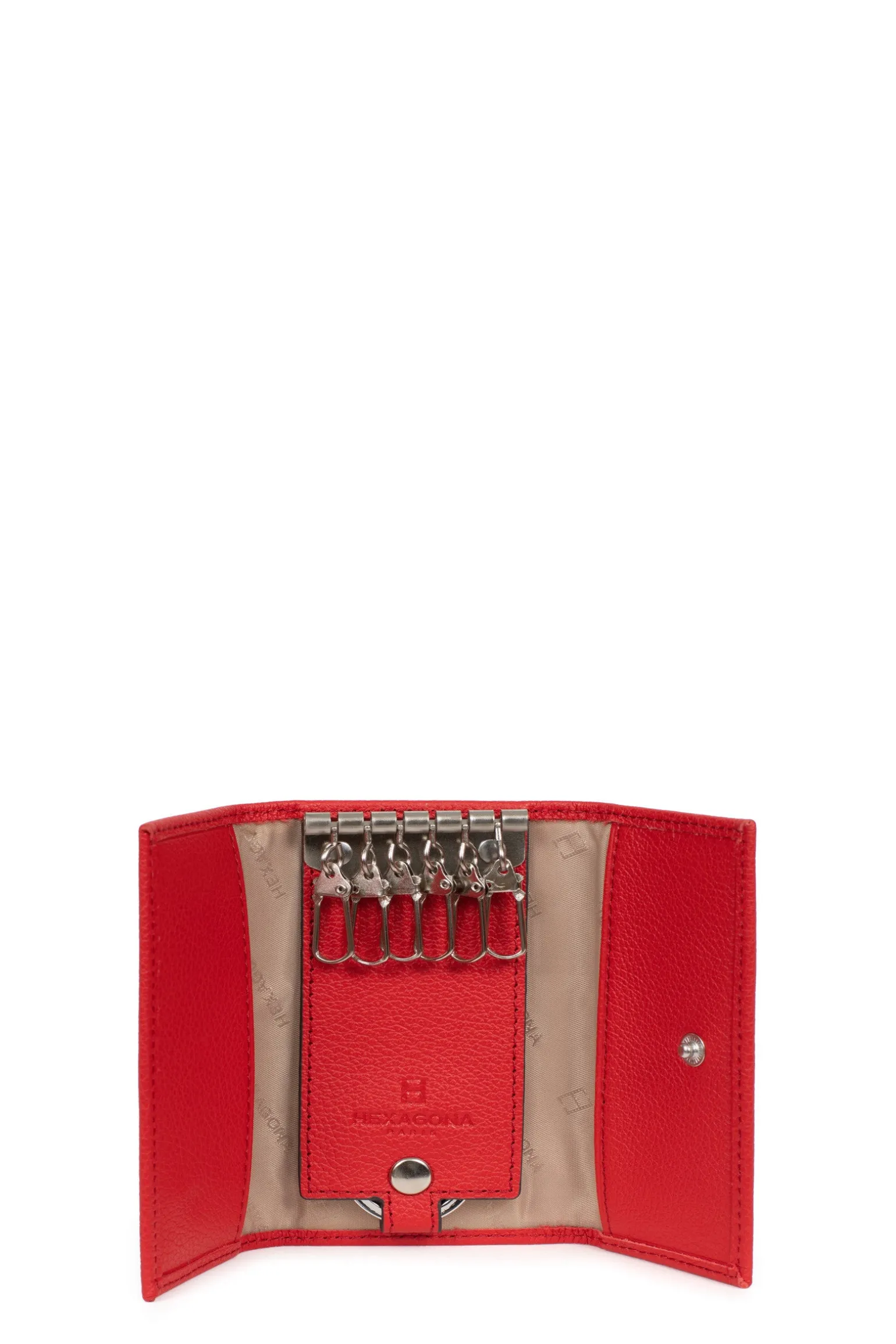 Étui porte-clés - 2 volets - Cuir