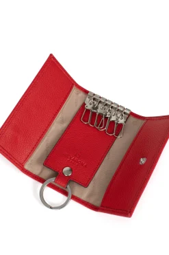Étui porte-clés - 2 volets - Cuir