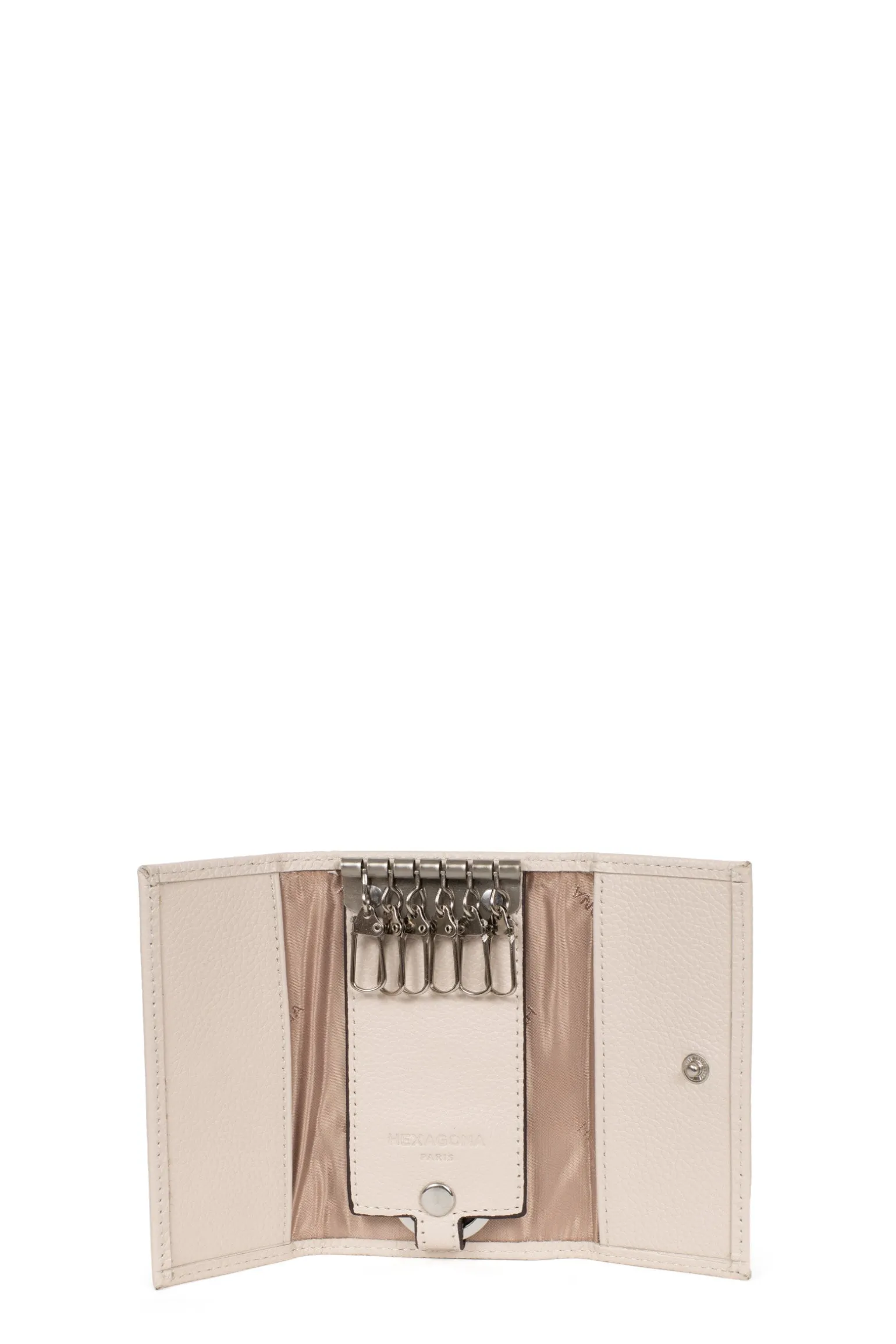 Étui porte-clés - 2 volets - Cuir