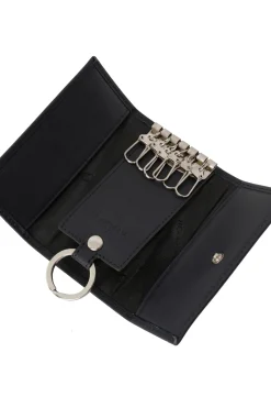 Étui porte-clés - 2 volets - Cuir