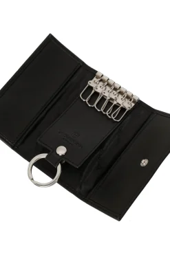 Étui porte-clés - 2 volets - Cuir